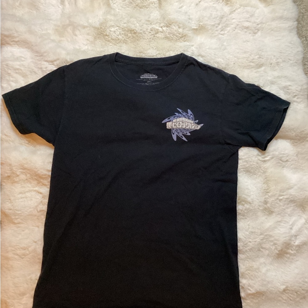 Black Hitoshi Shinso T-Shirt with Graphic Design